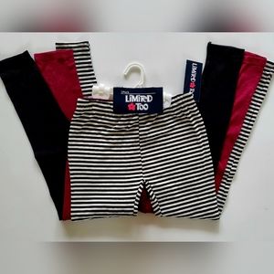 New LIMITED TOO 3-Pack Girls' Size 14/16 years old Assorted Leggings.